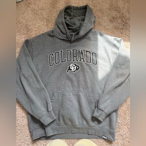Colorado Boulder Hooded Sweatshirt - Gray